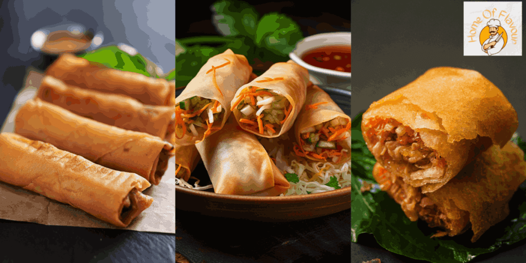 what to eat with spring rolls