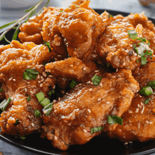 soy garlic korean fried chicken