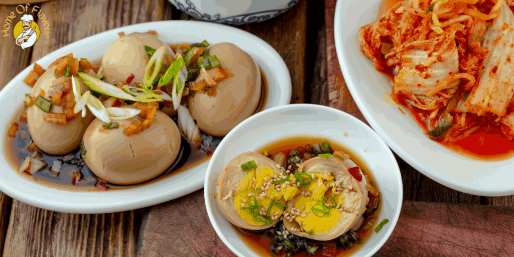 soy marinated eggs