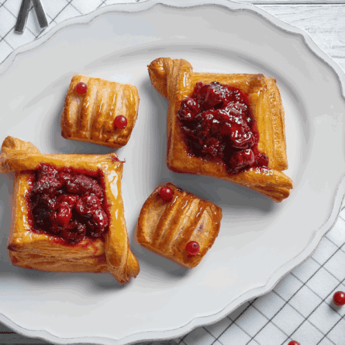 Jam Puff Pastry Tarts