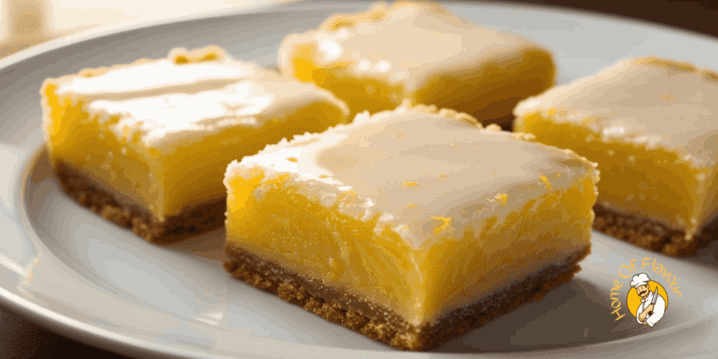 Lemon Squares with Graham Cracker Crust 