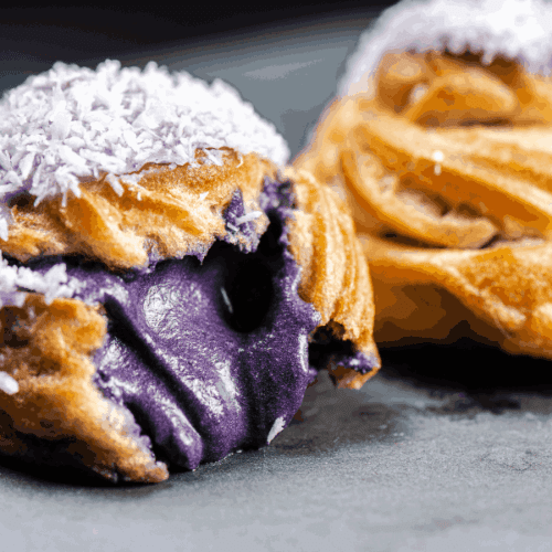 Ube Cinnamon Rolls