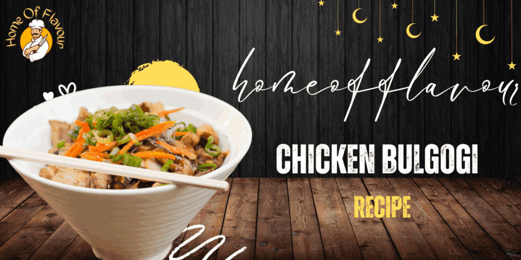 chicken bulgogi recipe