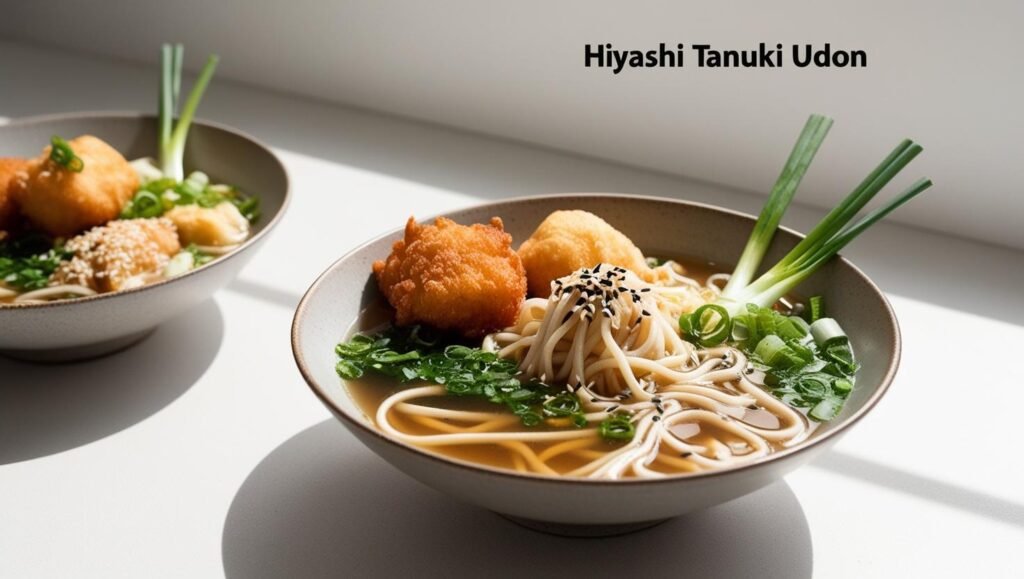 Hiyashi Tanuki Udon