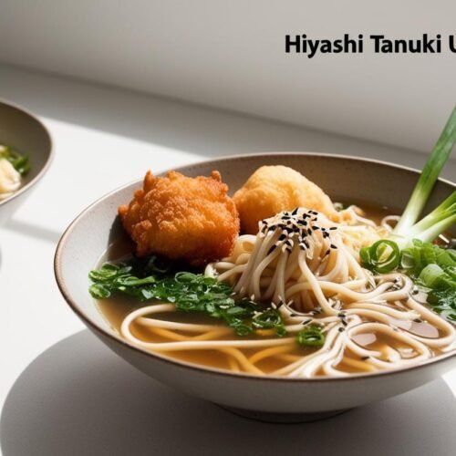 Hiyashi Tanuki Udon
