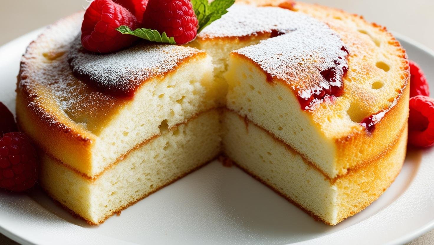 fluffy sponge cake recipe 