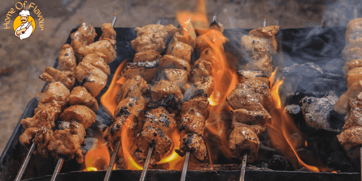Lemon Butter Chicken Skewers