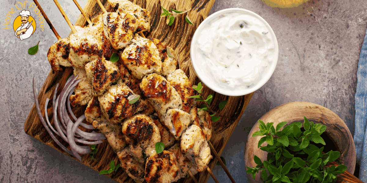 Lemon Butter Chicken Skewers