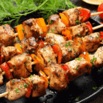 Lemon Butter Chicken Skewers