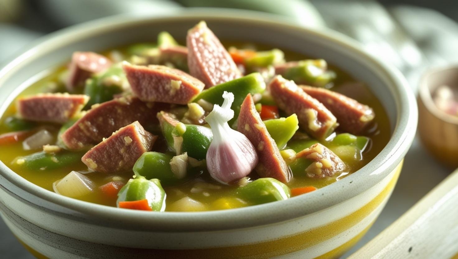 Santiago green chili