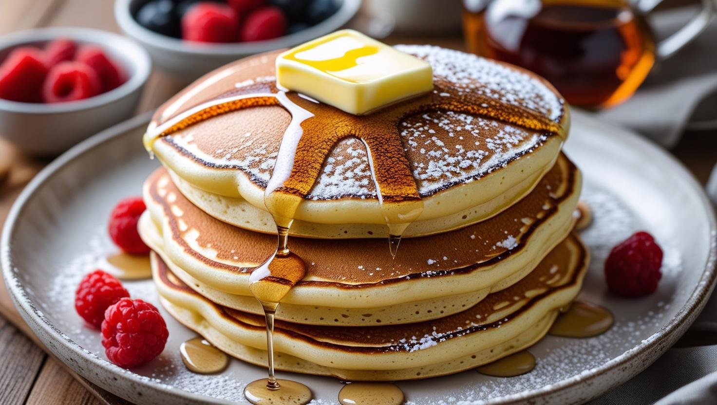 sweet cream pancake recipe