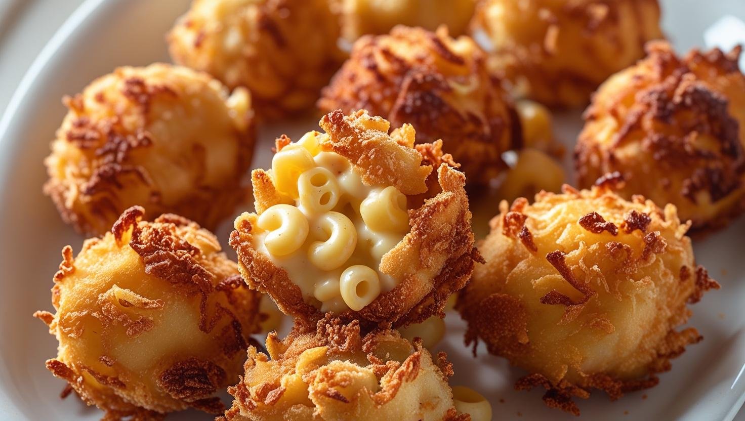 Addictive Fried Mac and Cheese Bites in Minutes