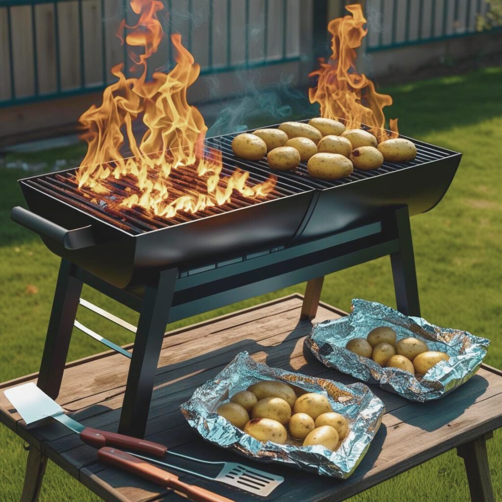 How to set up a grill for indirect heat cooking