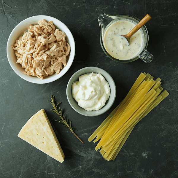 Easy Chicken Alfredo Lasagna 4