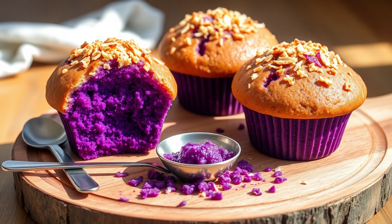 The Ultimate Filipino Ube Muffins (So Moist, So Fluffy!)